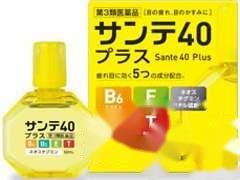 Японские капли для глаз Sante 40 Plus
