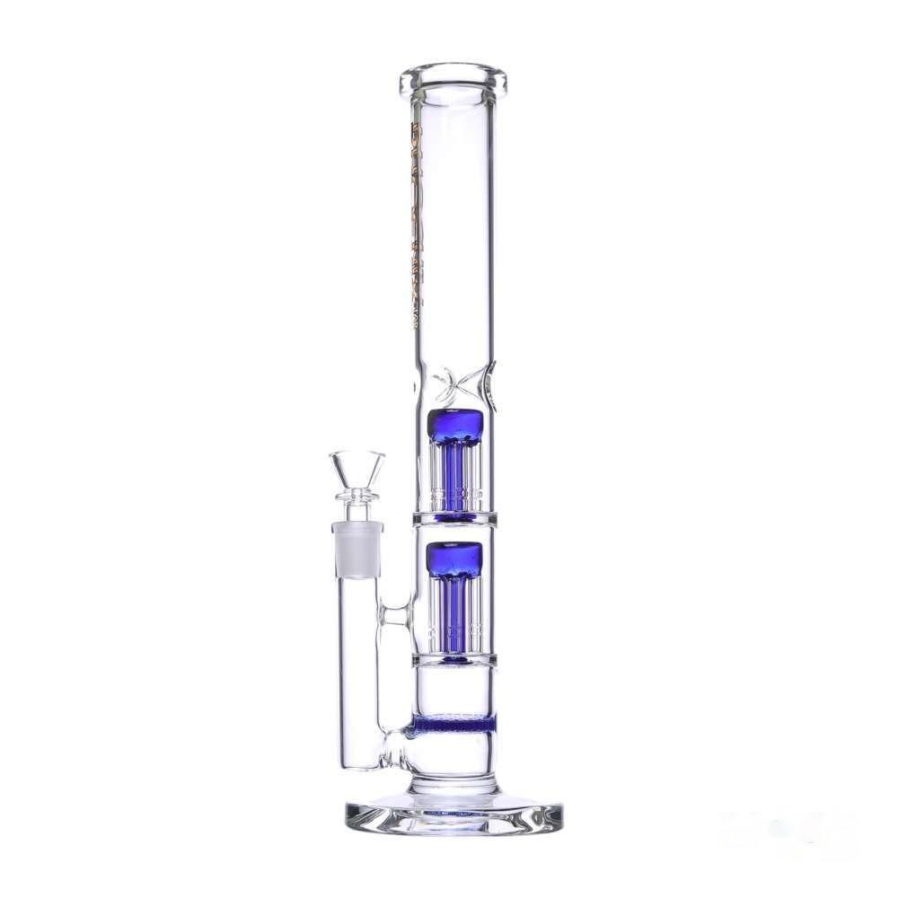 Бонг Phoenix Double Tree Arm Blue
