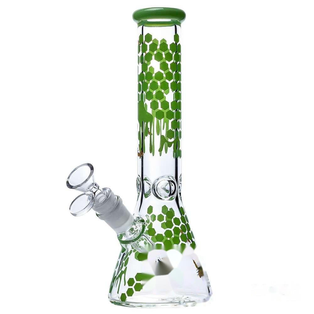 Бонг Phoenix Honeycomb Green