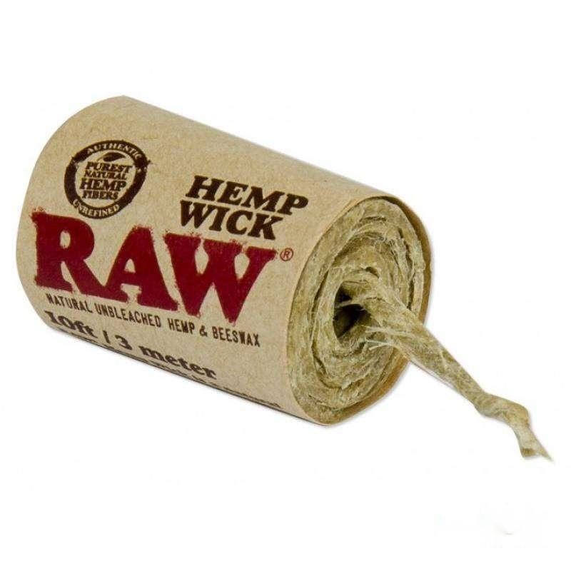 Фитиль Raw hemp wick Roll 10ft /3m