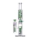 Бонг Phoenix Freezable Precooler Tree Arm Green