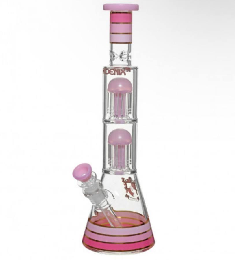 Бонг Phoenix "Milky Beaker 8 Arms x2"