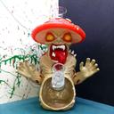 Бонг Mushroom Monster 25см Стекло, пластик