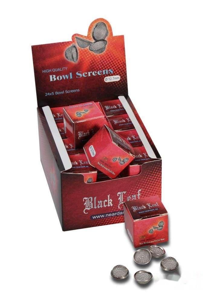 Сетки вогнутые Black Leaf 5 штук 12,7 мм