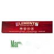 Бумажки Elements Red (Hemp) KS Slim