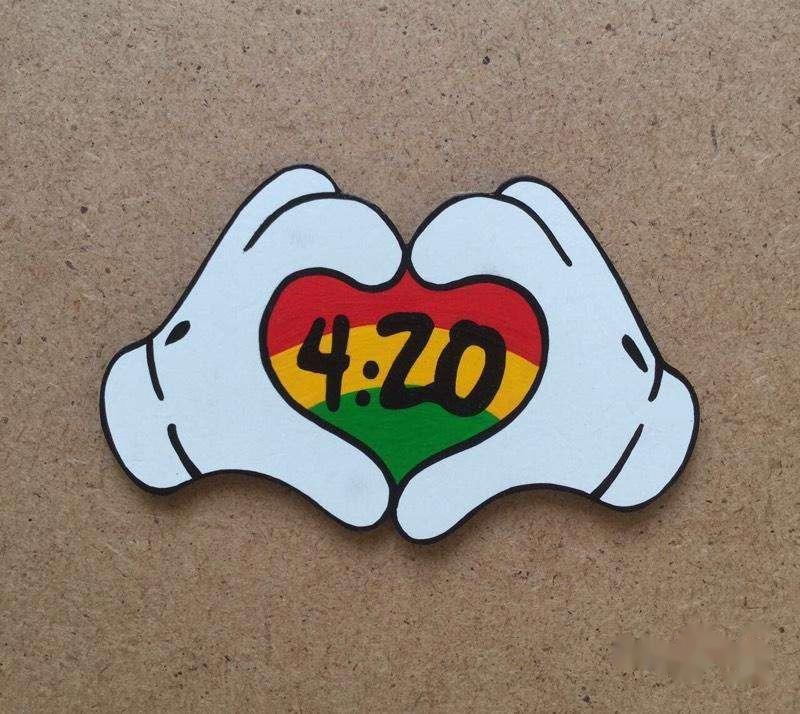 Магнит 420 Heart