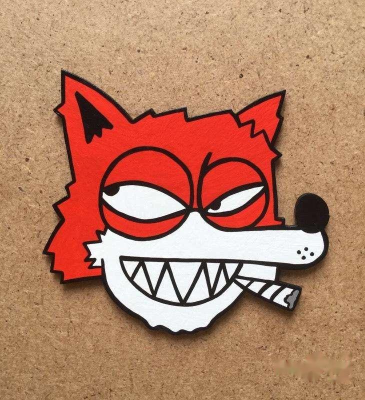 Магнит Stoned Fox