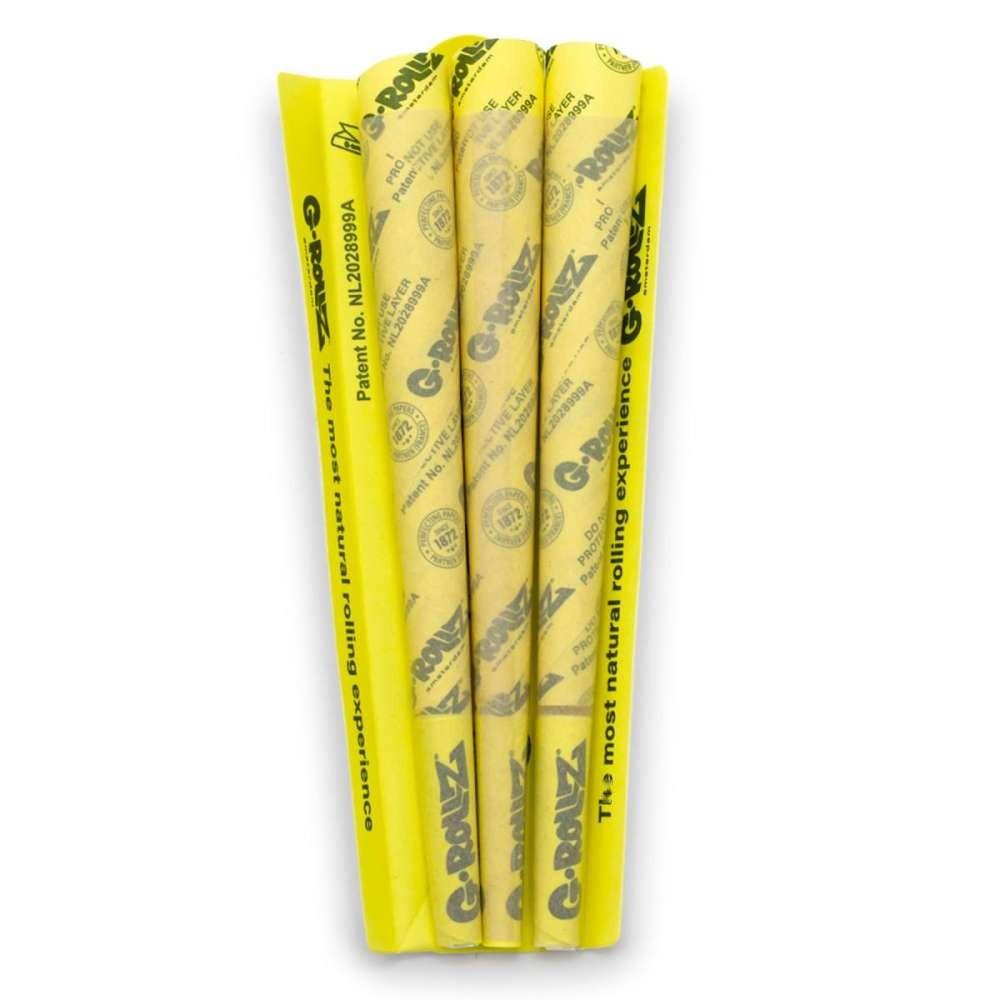 Конусы G-ROLLZ | Banksy's Graffiti Bamboo Unbleached 3 KS