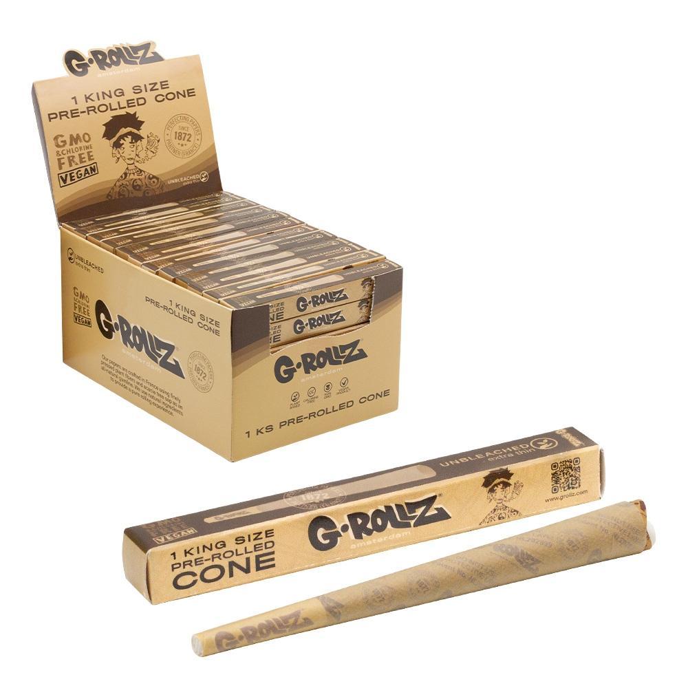 Конусы G-ROLLZ | Unbleached Extra Thin KS