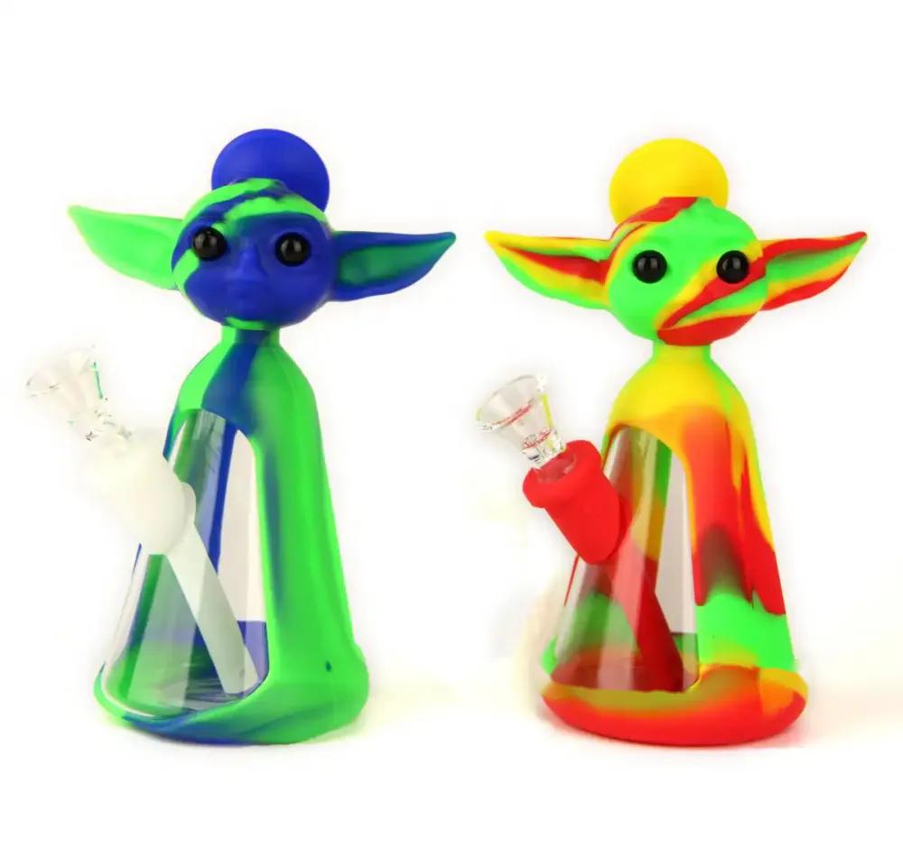 Бонг Silicone Yoda