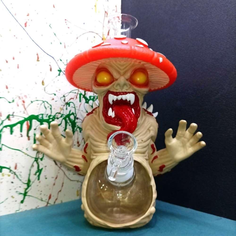 Бонг Mushroom Monster 25см Стекло, пластик